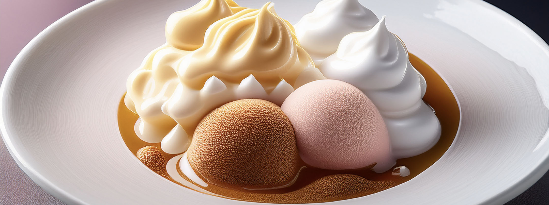 Culinary foams for cocktail programs — sweet and savory foam plating